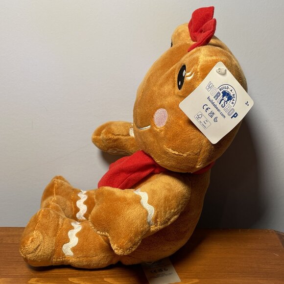 Build-A-Bear Gingerbread Frog with Bow Plush - Picture 2 of 7